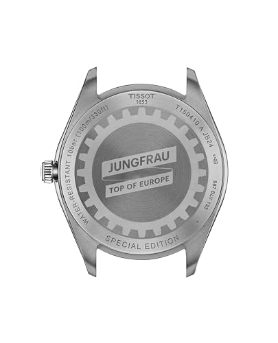 Tissot PR 100 Jungfraubahn Quartz 40mm Herenhorloge, T1504101103100, Zilveren Wijzerplaat