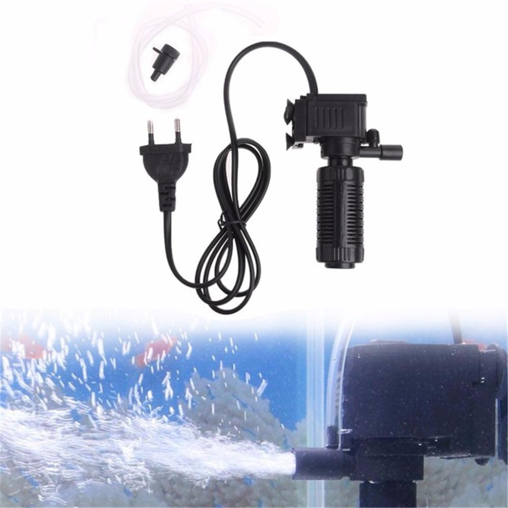 2W Mini Fish Tank Filter Pump Aquarium Sponge Filtering Accessories