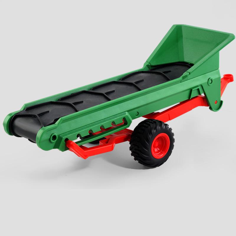 Großer Landwirtschaftstraktor 1:24 Simulations-Erntemaschinen-Transportfahrzeug-Trägheits-Ingenieurfahrzeug-Set Jungen Spielzeug Geschenke