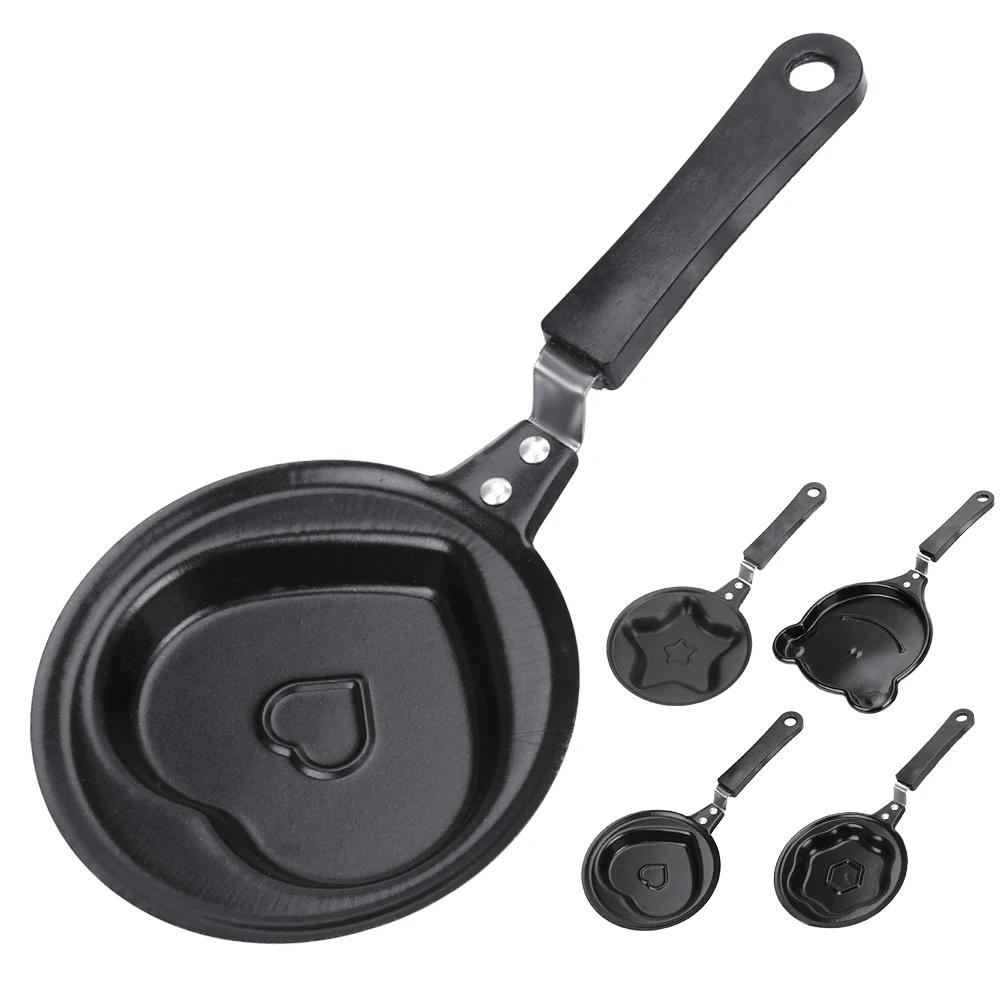 Kjøkkenverktøy Eggform Pan Snu Omelettform Frokost Egg Stekepanne Non-Stick Stekepanne Pannekakemaskin Mini Egg Stekepanne
