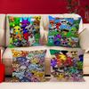 Cartoon S-Sprunki Pattern Cushion Cover Decorative Pillow Sofa Home Decor Case Pillow Cases
