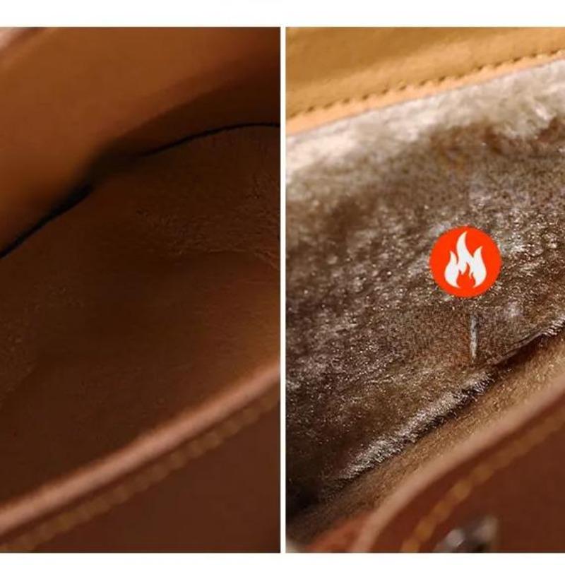 2025 New Thick Bottom Short Boots Spring and Fall Boots Padded Winter