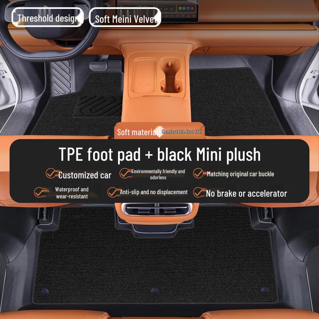 Leapmotor C10 2026 TPE Floor Mats - Full Coverage Car Interior Accessories