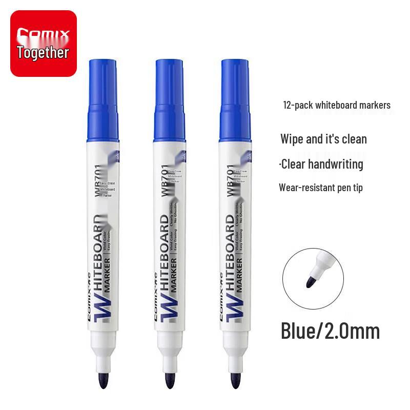 Qixin WB701 Whiteboard Marker синий