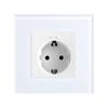 European Standard Smart WiFi Socket with App Remote, Voice Control, Timer, and Power Monitoring