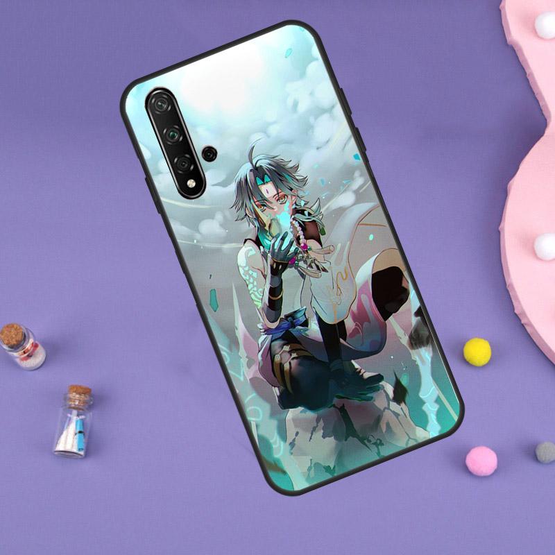 Genshin Impact Xiao For Huawei Nova 7i 8i 11i 12i 12s 9 10 SE Y60 Y61 Y70 Y72 Y73 Y90 Y91 P20 P40 P30 Lite Case
