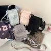 Fashion Texture Mobile Phone Bag Women'S Messenger Bag Lightweight Multi-Layer Mini Small Bag Going Out Water Cup Versatile Satchel