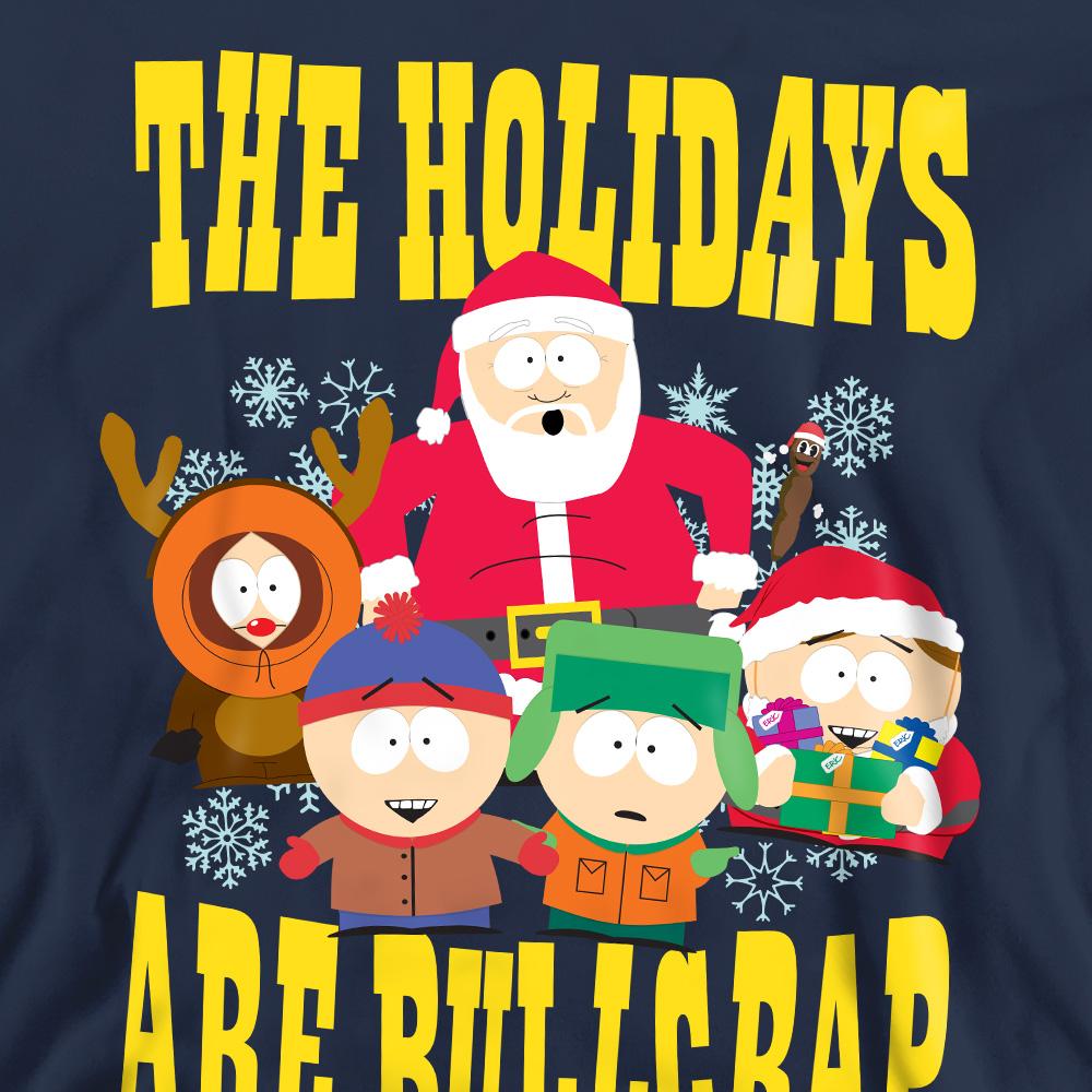 South Park Unisex Adult The Holidays Are Bullcrap Christmas Sweatshirt