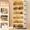 38/52CM Foldable Multi-Layer Storage Box 2/3/4/5/6 Layers Locker Multifunctional Living Room Cabinets Furniture Storage Shelf Folding Box