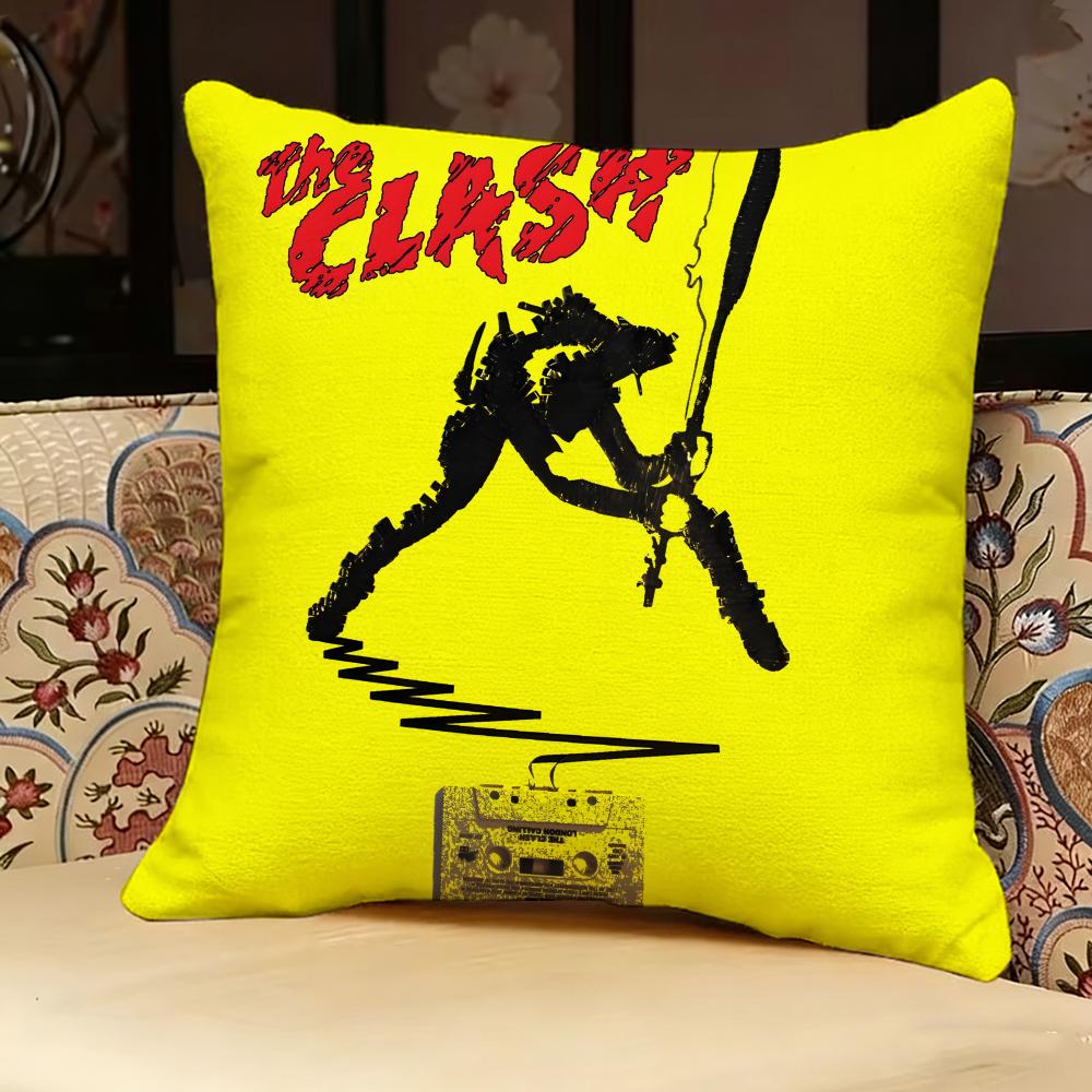The Clash Pillow Case Pillowcase Doublesided Printed Sofa Cushion Bedroom Headboard Pillow