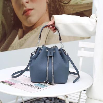 Rindsleder Casual Niche Bucket Bag Echtes Leder Damen Tasche-grade New Style
