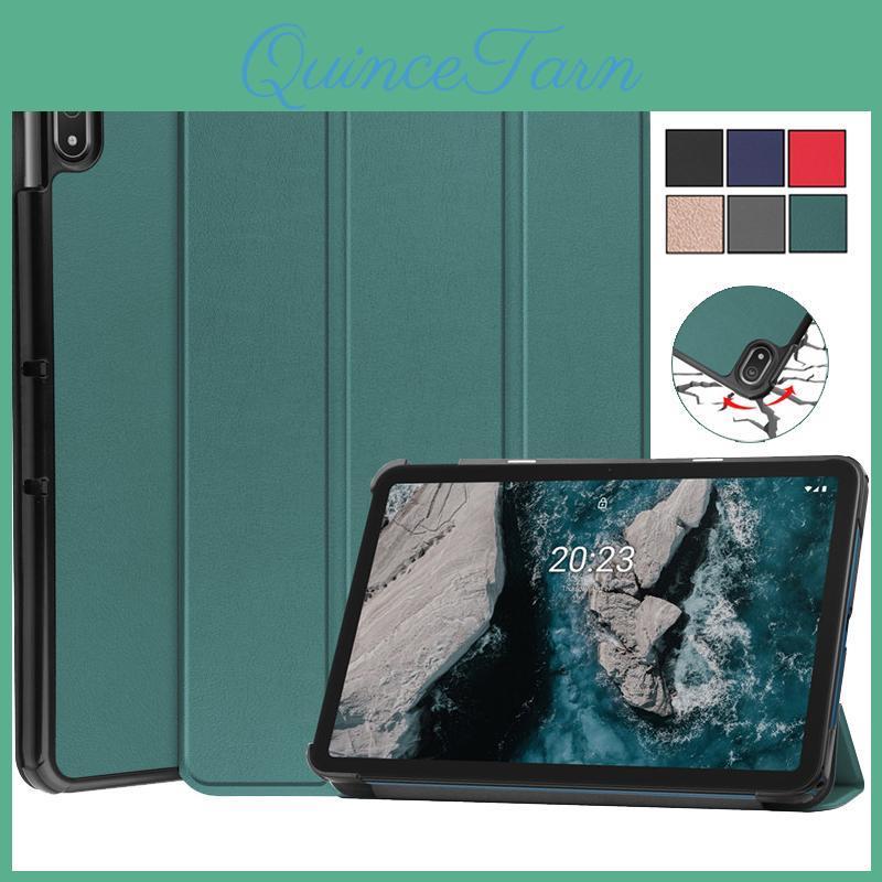 For 20 T T20 Nokia T10 T 10 Case 2022 Pu Leather Trifolding Stand Magnetic Flip Cover For Funda Nokia T20 T10 2021 Tablet Kids