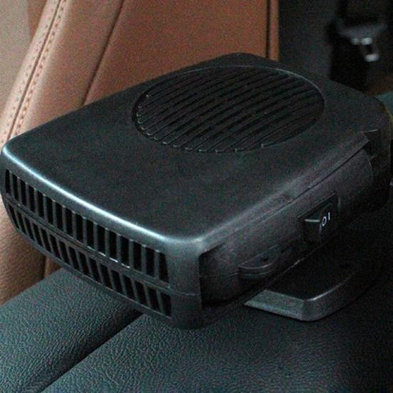 Car Heater Fan 12V 24V 200W Dual Function Defroster Defogger Cooler Dryer Hot Cold Air Fan Fast Heating Auto Windshield Frost Remover