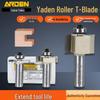 Taiwan Yaden T-Type Ball Bearing Edge Trimmer & Slotting Cutter for Woodworking