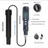 Dissolved Oxygen Meter DO Meter 0.0-40mg/L with ATC Backlit Water Quality Analyzer for Seawater Aquaculture Portable