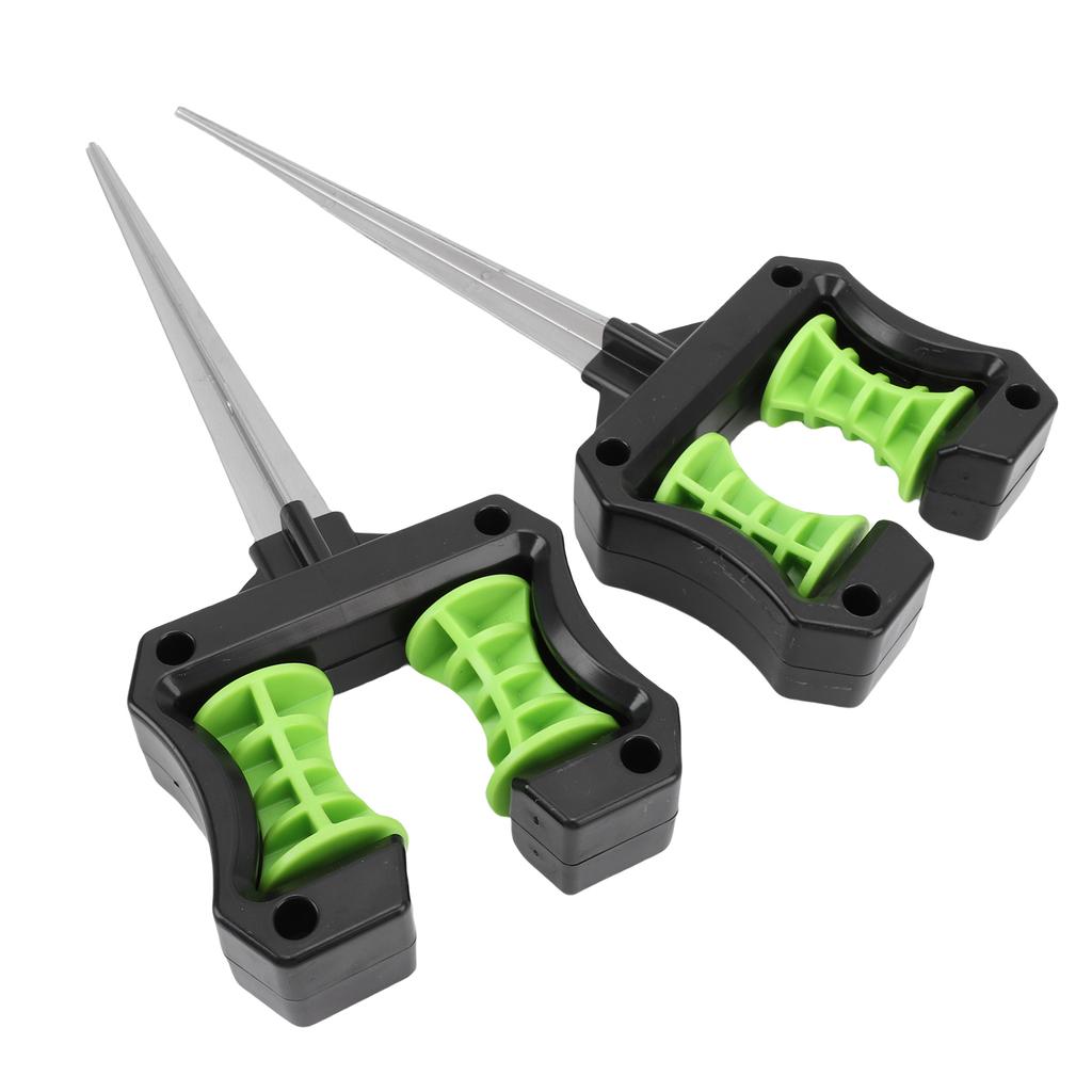2pcs Garden Hose Guide Spike ABS Stable Lightweight Lawn Hose Support Stake for Water Pipe Agricultural Irrigation