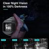 R11 1080P Monocular Infrared Night Vision Device 5X Digital Zoom 300M Full Dark Viewing Distance for Day Night Use in Hunting