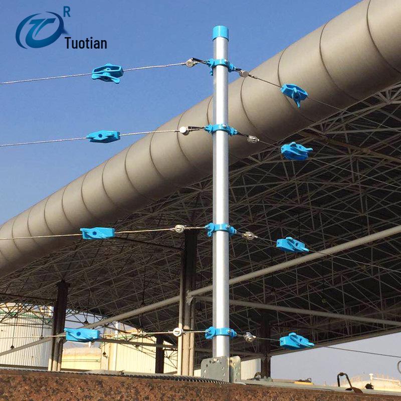 High Voltage Pulse Fence Anti-Theft Alarm System