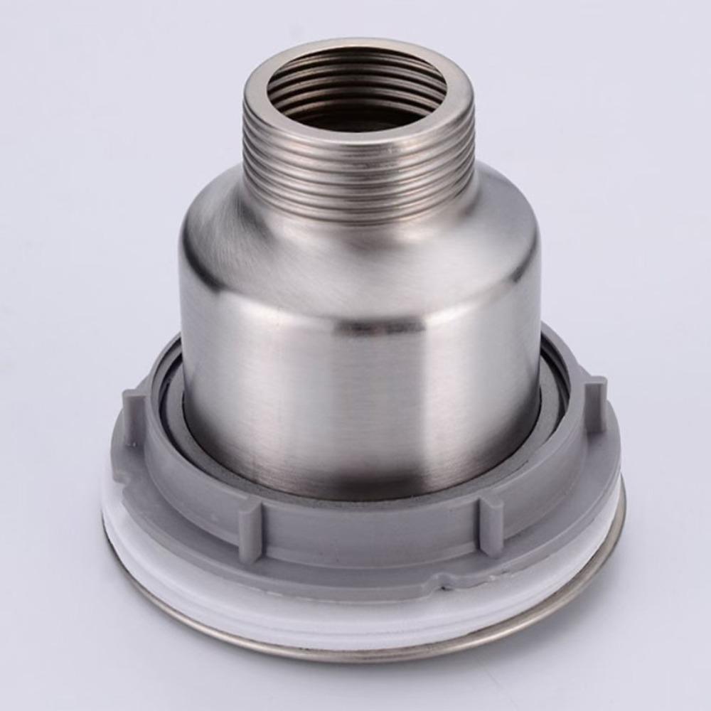 Abflusssieb aus Edelstahl für die Spüle, für Zuhause, Küche, Hardware-Tools mit abnehmbarem, tiefem Abfallkorb und Verschlussdeckel, Zubehör