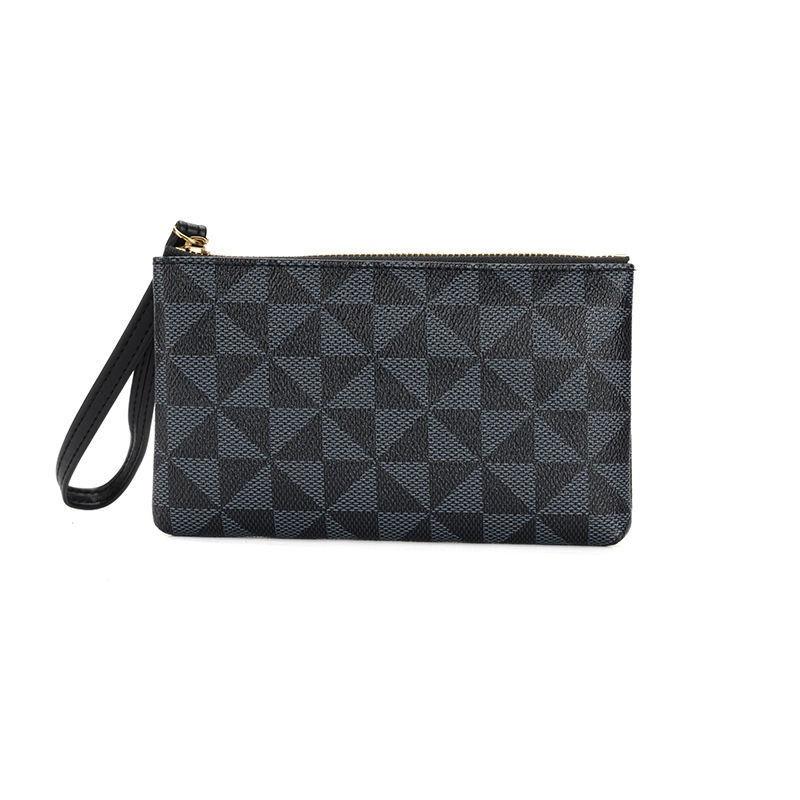 

Vintage Design Pattern Handbags for Women Men Phone Bags Long Zipper Purse Artificial Leather Card Holder Wallets