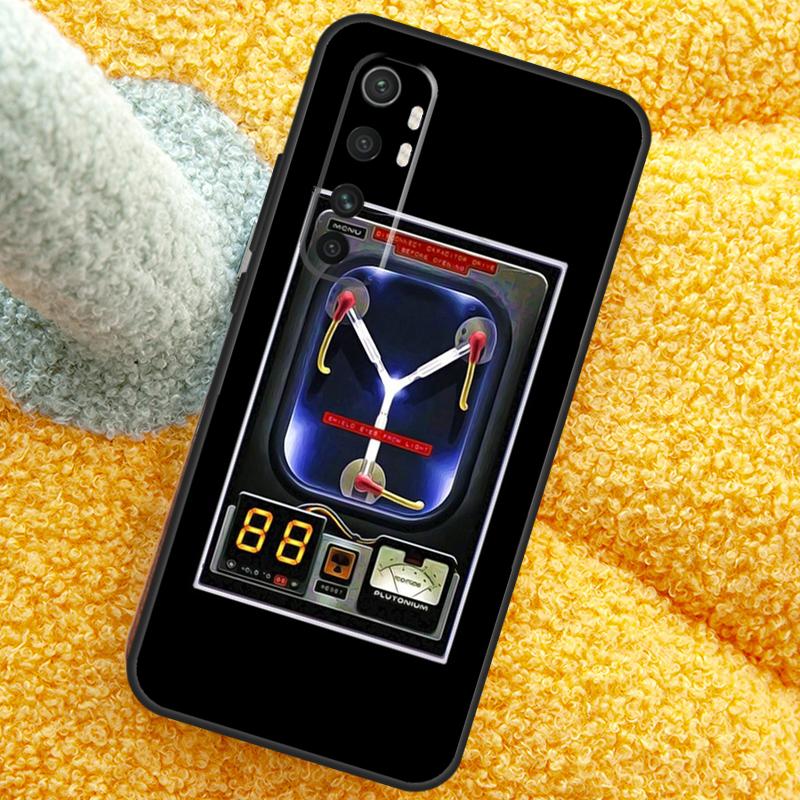 Back To the Future Flux Capacitor Case For Xiaomi 15 14 Ultra 13T 14T 15T 17 Pro Max Cover For POCO X7 F8 Pro X3 X5 X6 F5 F6 F7