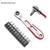 36-Tooth Bi-Directional Mini Ratchet Wrench for Tight Spaces