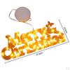 Letter Light Signs Night Decorative LED Bead Lights for Christmas Garland Gift