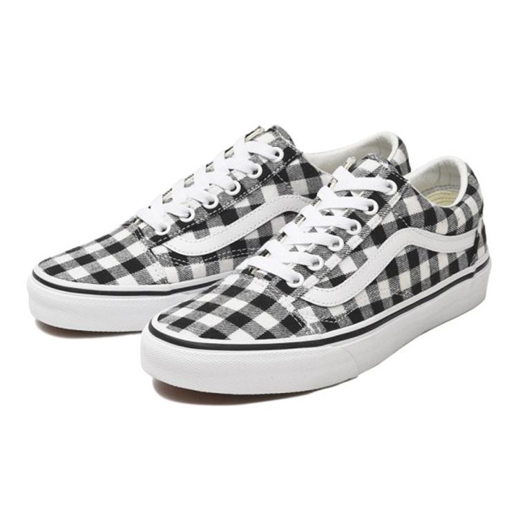 Vans Old Skool Gingham 'Black White' Women's VN0A38G1SIX