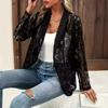 Summer White Lace Hollow Out Women's Coat Solid Open Stitch Blazers Outdoor Business Jackets Lightweight Office Ladies Coats