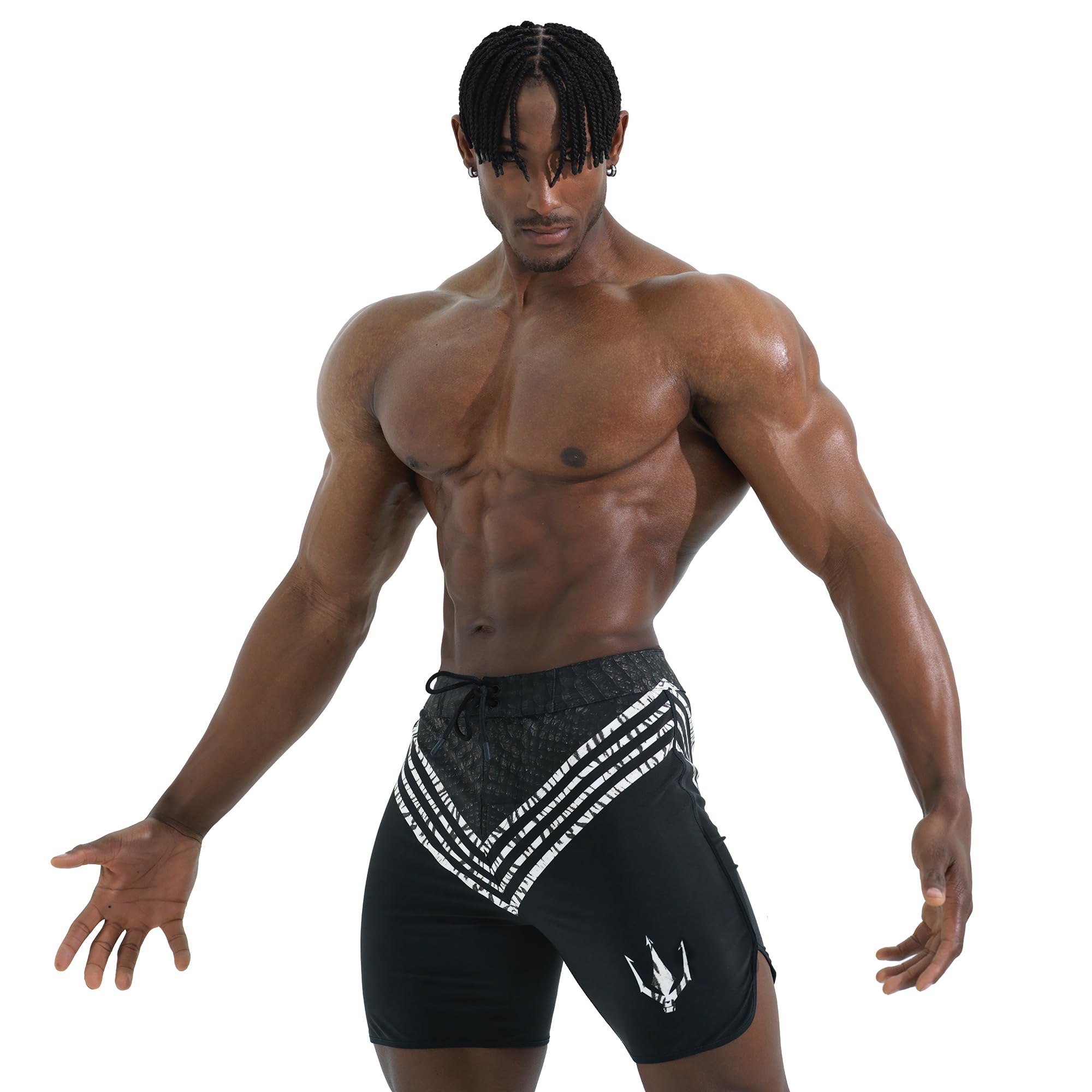 FIED IFBB 15-дюймовые мужские шорты для бодибилдинга (Physique), плавки для позирования, для соревнований, плавания и лета, NPC