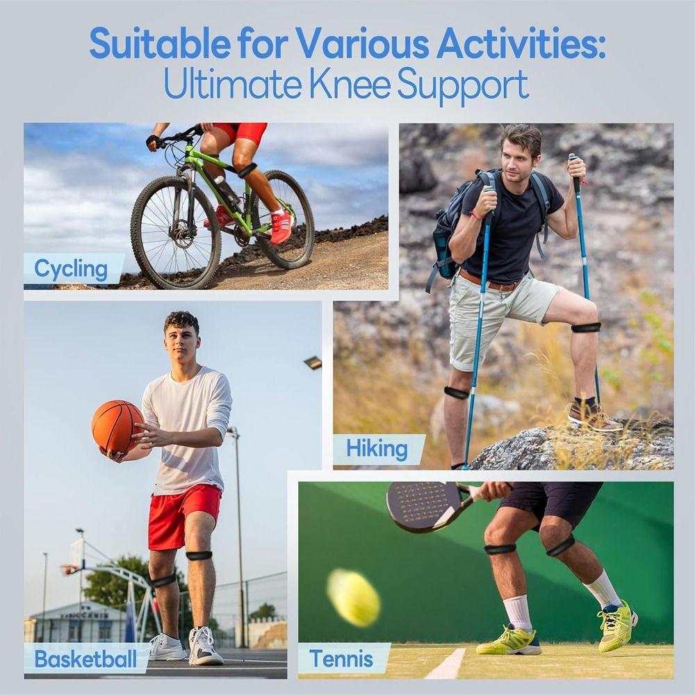 Shock-absorbing Patella Tendon Support Strap Sports Knee Stabilizer Strap  Basketball Volleyball