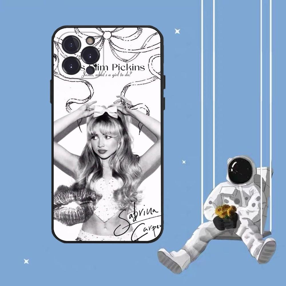 Singer S-Sabrina C-Carpenter Phone Case For IPhone 16 15 14 11 12 13 Mini Pro XS Max Cover 6 7 8 Plus X Funda Shell