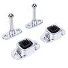 2pcs Upright RV Door Holder Plunger Socket Set 3.38in Heightened Trailer Door Holder for RV Trailer Cargo Horse Trailer