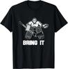 Funny Ice Hockey Player Gift Goalie Apparel Graphic Gift Unisex T-Shirt