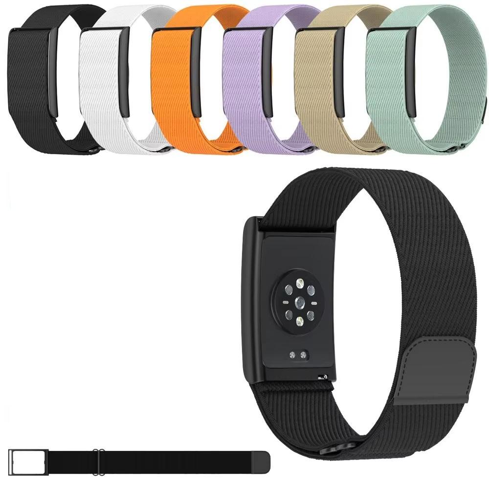 Sport Band for Amazfit Helio Strap Wristband Adjustable Replacement Frame+Nylon Loop Bracelet Correa Amazfit Helio Watch Bands