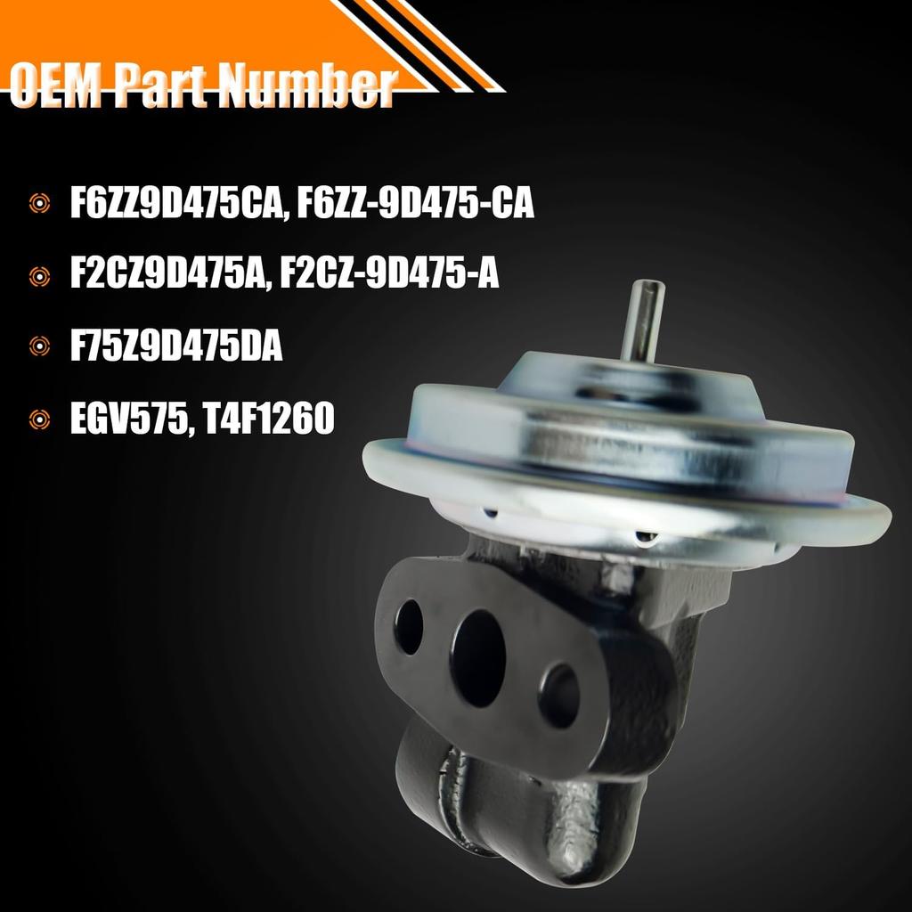 EGR Valve EGV575 Replacement for Ford F-150 F-250 F-350 F-550 E-150 E-250 E-350 Expedition Explorer Focus Mustang Ranger, Exhaust Gas Recirculation