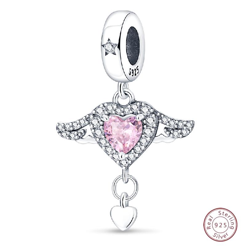 Copper Beaded Pendant Shiny Zirconia Spring Bow Original 3Mm Bracelet Women Fine Jewelry