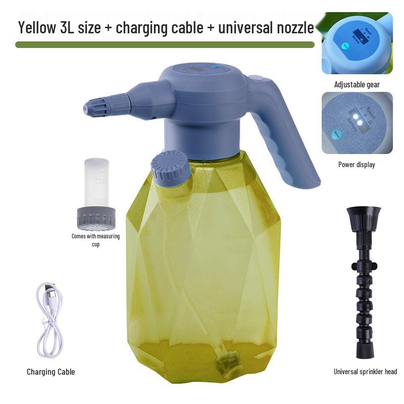 Electric Gardening Sprayer: Multipurpose Watering & Disinfection Can for Household Use