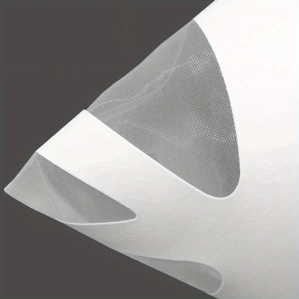 50Pcs Paint Strainer 150 Mesh Fine Mesh Paper Paint Filter Cone, Fine Nylon Mesh Funnel Hooks for Use Automotive