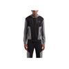 Emporio Armani EA7 FW24 Logo Letter Zipper Pocket Hooded Long Sleeve Sweatshirt Men Sweatshirt Black 6DPM34-PJVTZ-1200