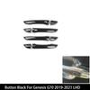 Pour Genesis G70 -2025 Tuning Voiture Fibre de Carbone Console Centrale Levier de Vitesse Boutons de Fenêtre Couvercle d'Aérateur Central Accessoires LHD