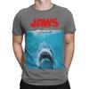 Jaws Original Movie Poster Classic Novelty 100 Cotton Tshirt Jaws Tops Tees For Unisex