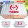 For Mazda Car Snow Ice Protector Visor Sun Shad Fornt Windshieldhade Thermal Insulatio For Mazda 3 6 Atenza Axela Demio CX3 CX5