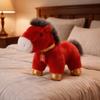 Soft Stuffed Horse Doll 25cm Zodiac Pony Figurine Good Luck Horse Plush Doll  Home