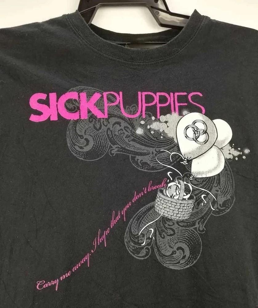 

Sick Puppies Band White balloons Short Sleeve Unisex Cotton T-Shirt BT1285 Unisex T-Shirt S