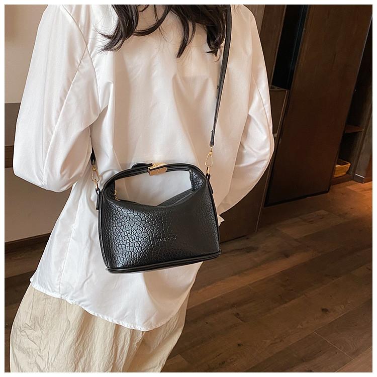 IELGY Ladies Cloud Bag Portable Casual Lunch Box Bag Shoulder Crossbody