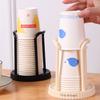 Simple Paper Cup Holder Household Disposable Cup Storage Rack Multifunctional Desktop Coffee and Milk Tea Cup Shelf Cup Picker