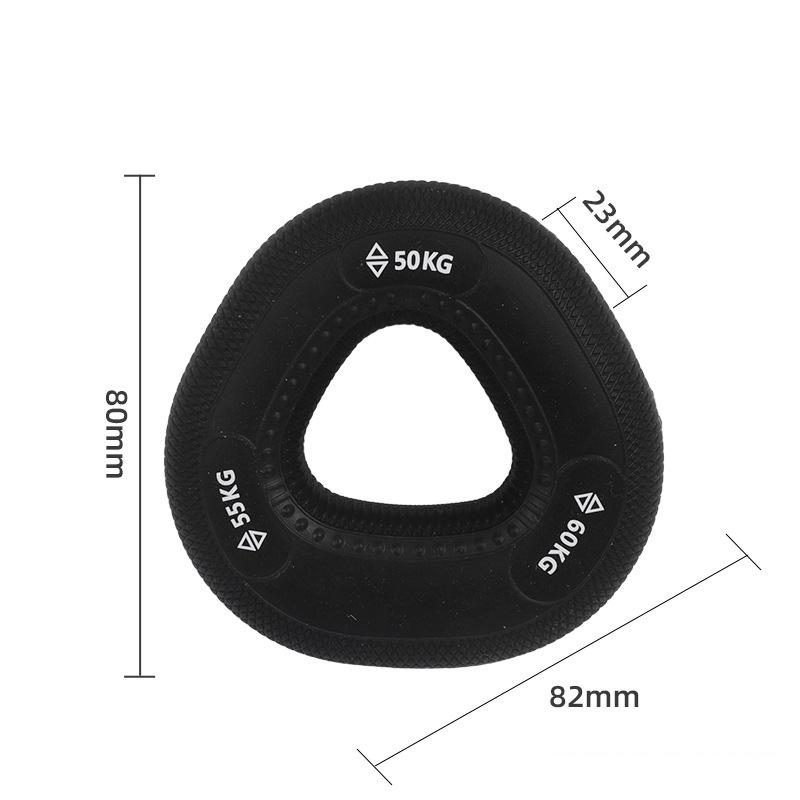 Silicone Hand Muscle Strengthener Ring Arm Carpal Strength Exerciser Hand Grip Finger Wrist Expander Workout Gripper 220LBS