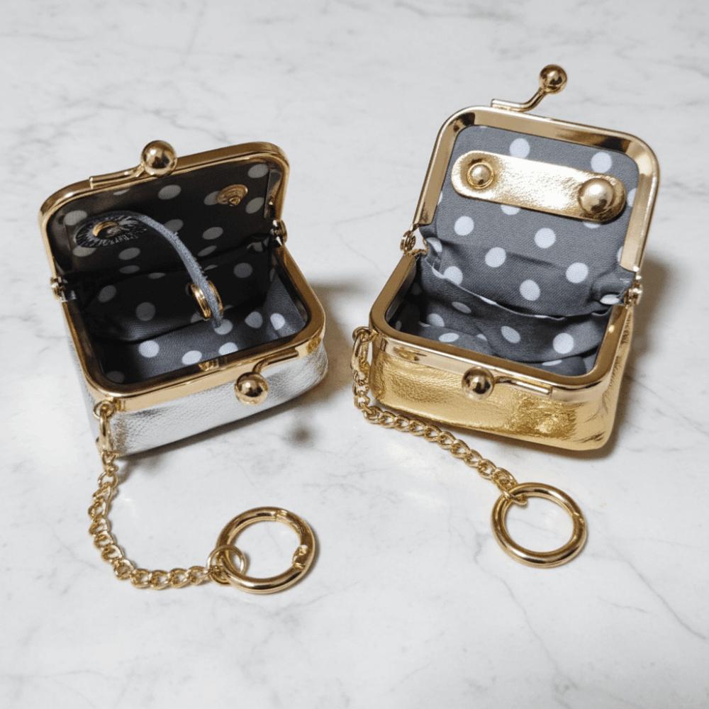 Exquisite Leather Jewelry Storage Box Pure Color Mini Coin Purse Earring Necklace Wallet Travel
