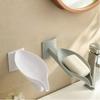 New Leaf Shape Soap Box Drain Soap Holder Box Bathroom Accessories Toilet Laundry Soap Box Bathroom Supplies Tray Gadgets